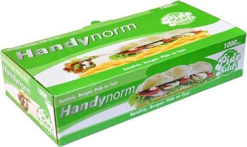 norm Pide Dürüm Sandviç Tost Kılıfı - Dikdörtgen - 12,5 x 25 Cm. - 1000 Adetlik 1 Paket