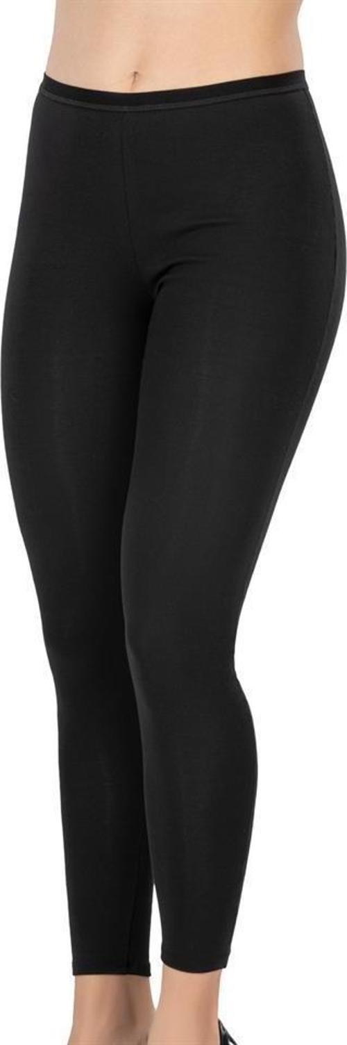 Bayan Modal Pamuklu Alt İçlik Termal Tayt Siyah 1434