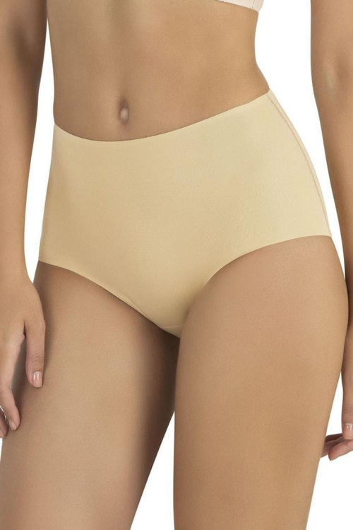 Bayan Lazer Kesim Yüksek Bel Bato Slip Külot Korse 2040B