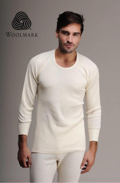 1002 ERKEK %100 YÜN UZUN KOL FANİLA 2 ADET