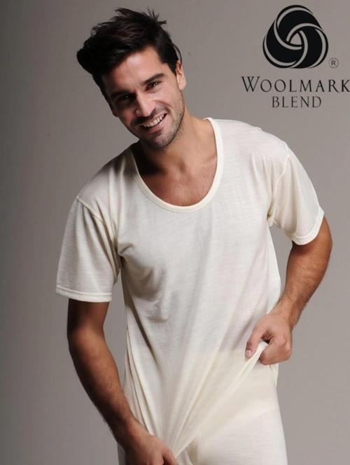 100 ERKEK YÜN KISA KOL FANİLA TEKLİ