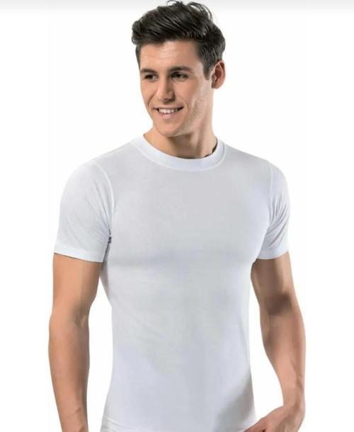 1165 ERKEK KISA KOL LÜX KAPALI YAKA ATLET TEKLİ