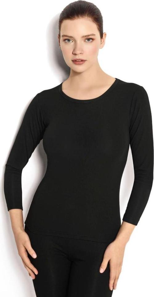 590 KADIN TERMAL UZUN KOL BİSİKLET YAKA ÜST 3 ADET