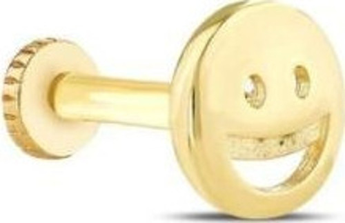 Altın Tragus Piercing - 14k - 0.33gr