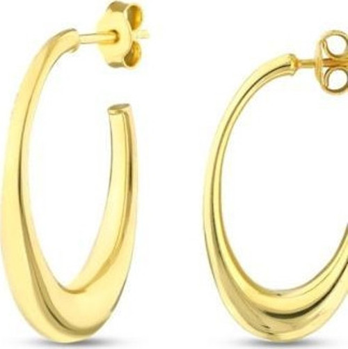 Tasarım Altın Küpe - 14k - 2.20gr