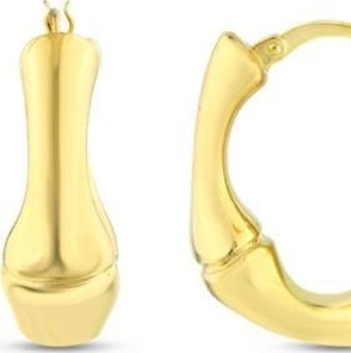 Tasarım Altın Küpe - 14k - 3.25gr
