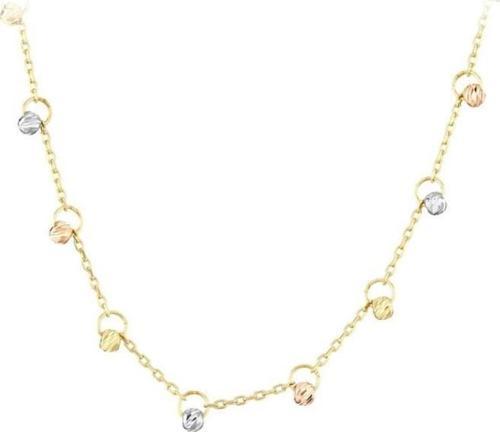Dorika Toplu Altın Kolye - 14k - 2.26gr