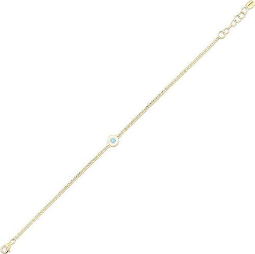 Çiçek Figürlü Altın Bileklik - 14k - 2.97gr