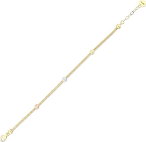 Dorika Toplıaltın Çocuk Bileklik - 14k - 2.63gr
