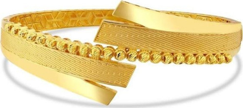 Tasarım Altın Kelepçe Bilezik - 14k - 14.60gr