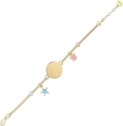 Altın Çocuk Künye - 14k - 5.09gr