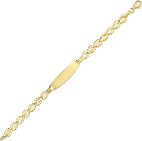 Altın Çocuk Künye - 14k - 2.54gr