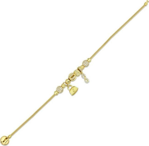 Tasarım Altın Charm Bileklik - 14k - 7.61gr