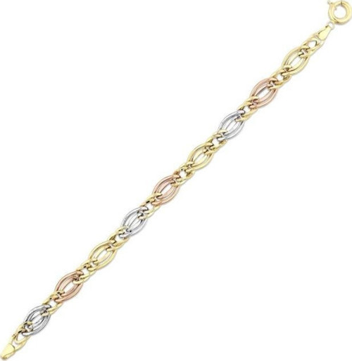 Altın Zincir Bileklik - 14k - 6.40gr