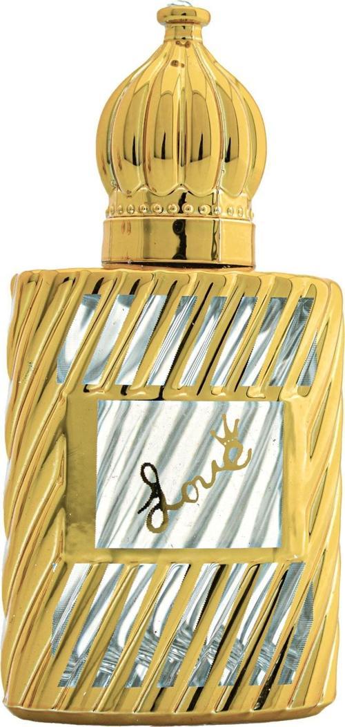 Parfüm Esans Cam Şişesi Gold Boş Esans Şişesi 13 Ml. Premium 9691-13ML-1