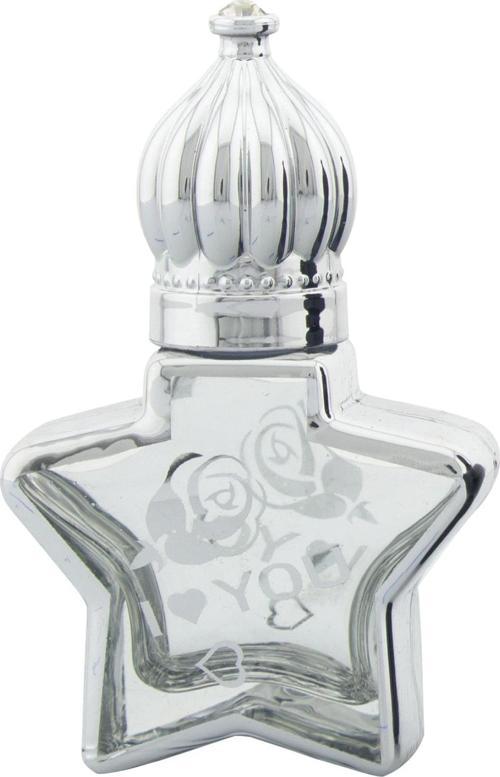 Parfüm Esans Cam Şişesi Silver Boş Esans Şişesi 8 Ml. Premium A116-8ML-2