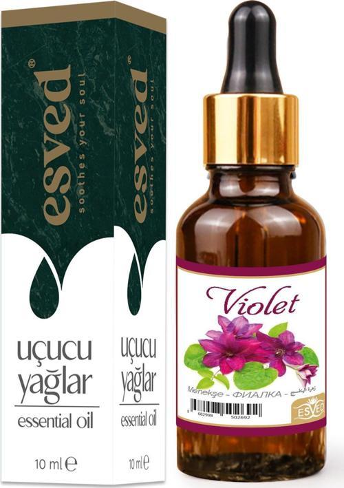 Menekşe Kokusu Saf Esansiyel Uçucu Yağ Buhurdanlık Yağı Difüzör Esansı Aromaterapi Ortam Koku 10ml