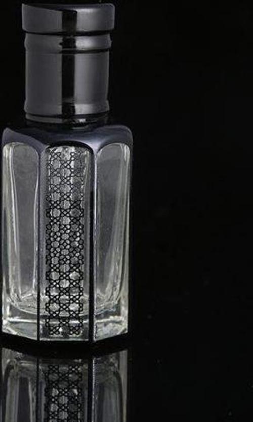 3ml Rollon Cam Parfüm Şişesi Black ERB114-3ML-B