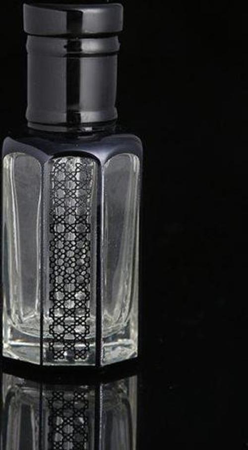 6ml Rollon Cam Parfüm Şişesi Black ERB114-6ML-B