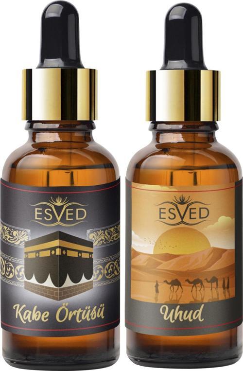 Kabe Örtüsü Kokusu Ve Uhud Kokusu Saf Esansiyel Uçucu Yağ Buhurdanlık Yağı Difüzör Esansı Aromaterapi Ortam Koku 10ml