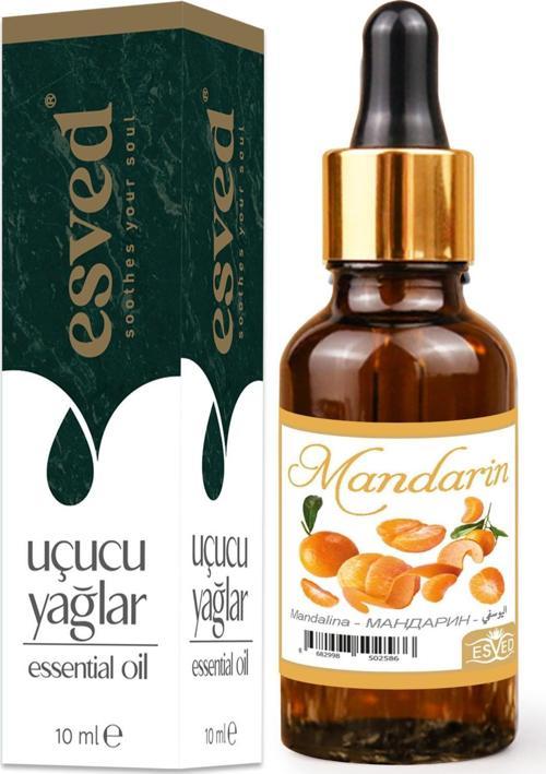 Mandalina Kokusu Saf Esansiyel Uçucu Yağ Buhurdanlık Yağı Difüzör Esansı Aromaterapi Ortam Koku 10ml