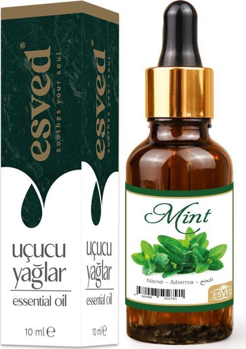 Nane Kokusu Saf Esansiyel Uçucu Yağ Buhurdanlık Yağı Difüzör Esansı Aromaterapi Ortam Koku 10ml