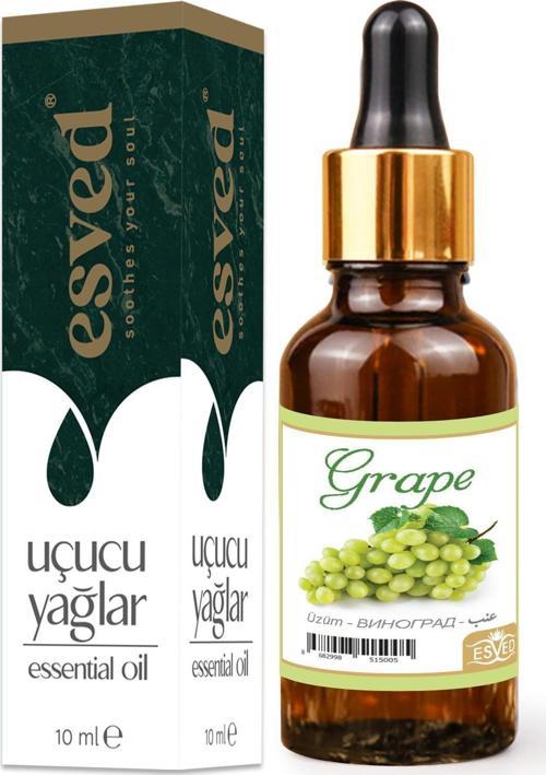 Üzüm Kokusu Saf Esansiyel Uçucu Yağ Buhurdanlık Yağı Difüzör Esansı Aromaterapi Ortam Koku 10ml
