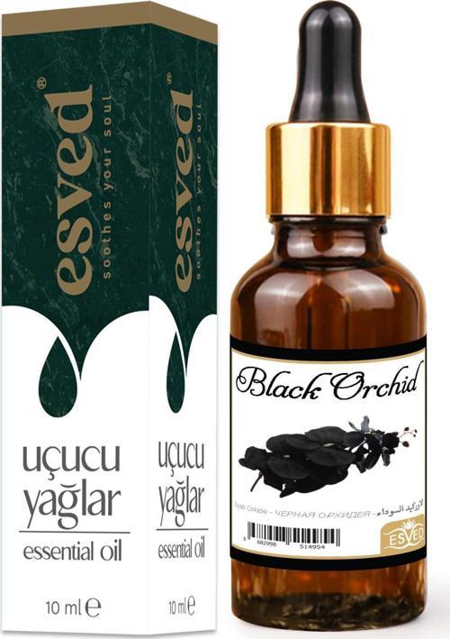 Siyah Orkide Kokusu Saf Esansiyel Uçucu Yağ Buhurdanlık Yağı Difüzör Esansı Aromaterapi Ortam Koku 10ml