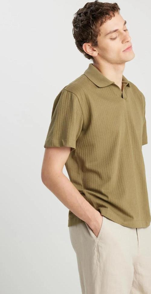 Erkek Regular Fit Polo Yaka Erkek Tişört  W2510464801