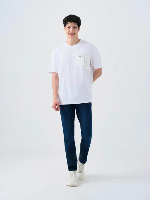 Rıcardo Torıno Blue Black Wash Erkek Jean Pantolon LF2039437