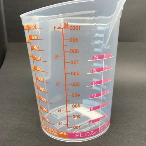Büro Ev Ofis Mutfağı için 1000ML Ölçekleyici Kapasiteli Ölçü Kabı