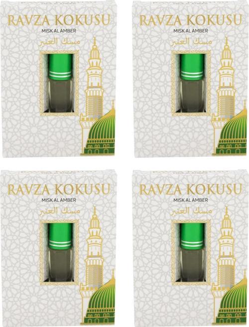 Medine Ravza Kokusu Alkolsüz Esans 3ml 4 Adet