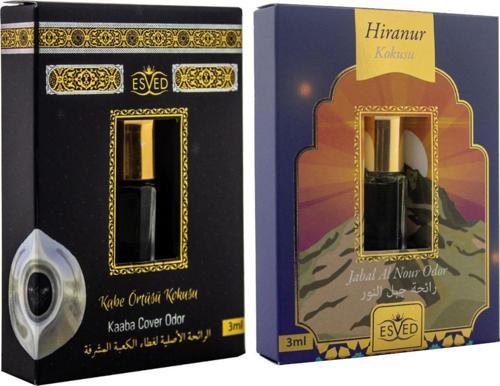 Kabe Örtüsü Kokusu Ve Hiranur Kokusu Alkolsüz Esans 3Ml