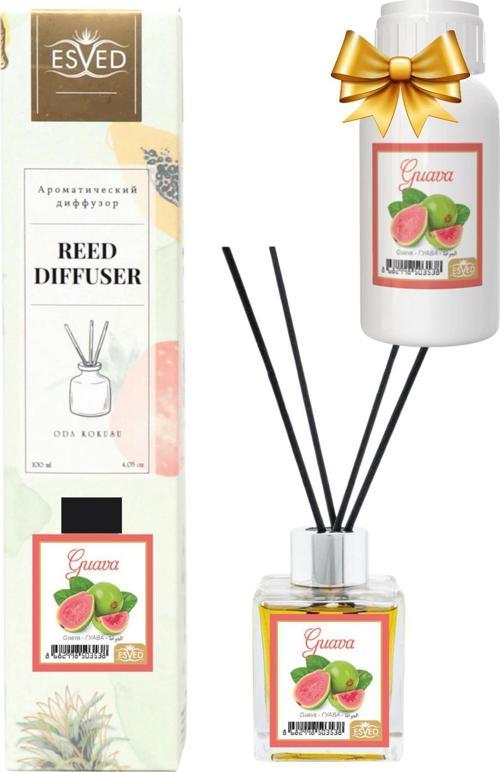 Guava Kokusu 100 Ml Çubuklu Oda Kokusu Yedek Dolum Şişesi Hediyeli