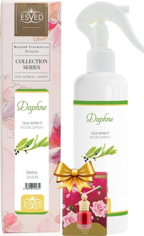 Defne Kokusu Sprey 400Ml. Gül Kokusu Araba Kokusu 8Ml. Hediyeli