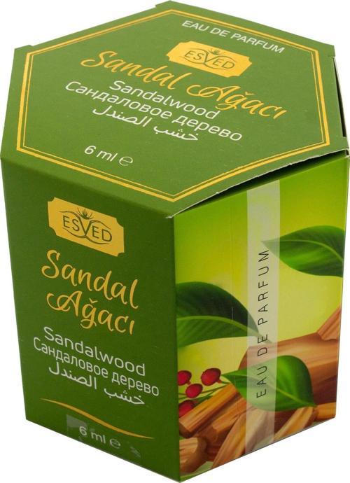Sandal Ağacı Kokusu Alkolsüz Esans 6Ml. 6'lı Paket