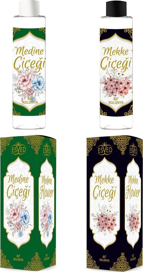 Medine Çiçeği Ve Mekke Çiçeği Kolonya 400Ml. 80 Derece