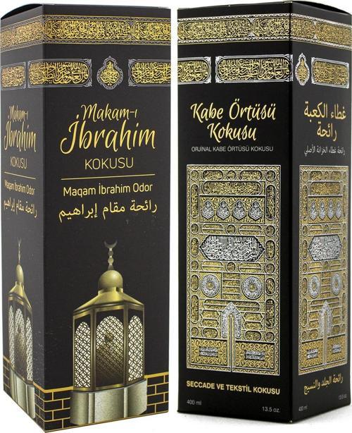 Makamı İbrahim Ve Kabe Örtüsü Kokusu Sprey 400 Ml. Siyah