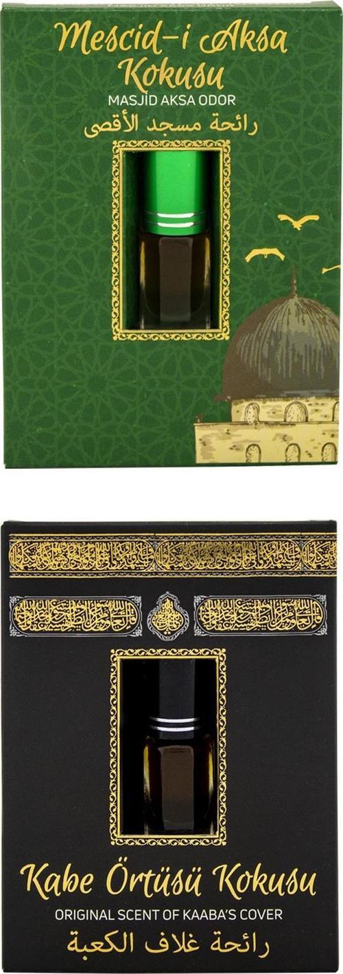Mescidi Aksa Kokusu Ve Kabe Örtüsü Kokusu Alkolsüz Esans 3ml