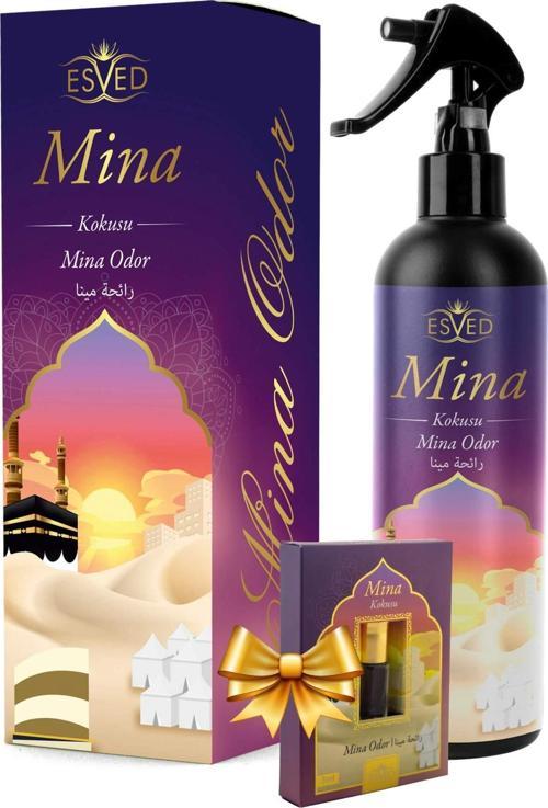 Mina Kokusu Sprey 400 Ml. Mina Kokusu Parfüm Esansı 3Ml. Hediyeli