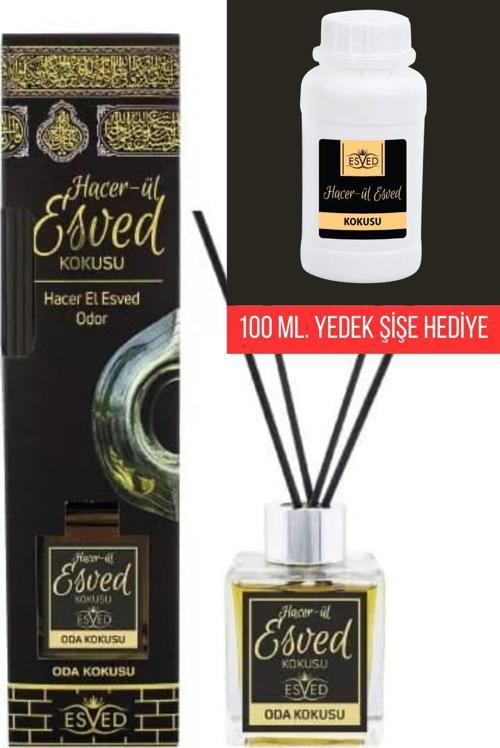Hacerül Esved Kokusu 100 Ml Çubuklu Oda Kokusu Esved Kokusu 100 ml. yedek dolum şişesi hediyeli
