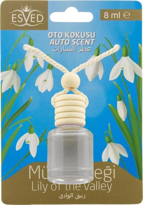 Müge Çiçeği Kokusu 8 Ml Araba Kokusu Cam Şişe