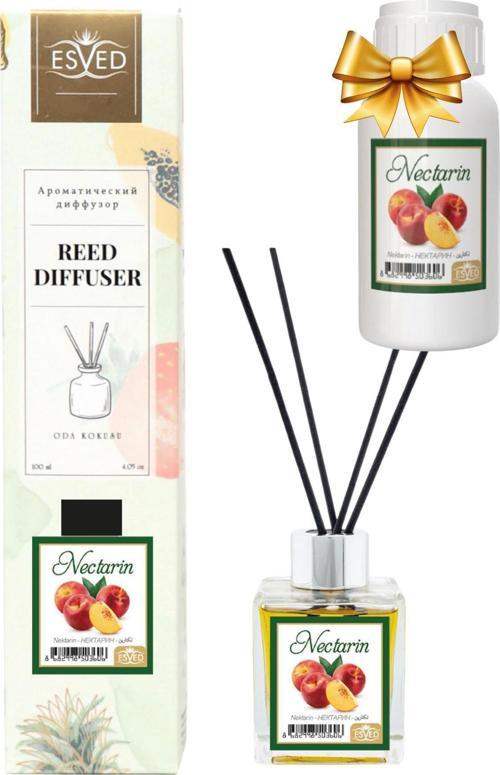 Nektarin Kokusu 100 Ml Çubuklu Oda Kokusu Yedek Dolum Şişesi Hediyeli