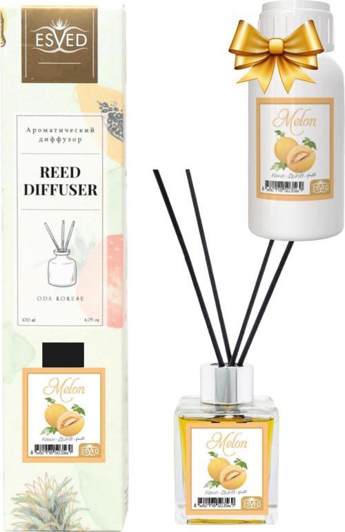 Kavun Kokusu 100 Ml Çubuklu Oda Kokusu Yedek Dolum Şişesi Hediyeli