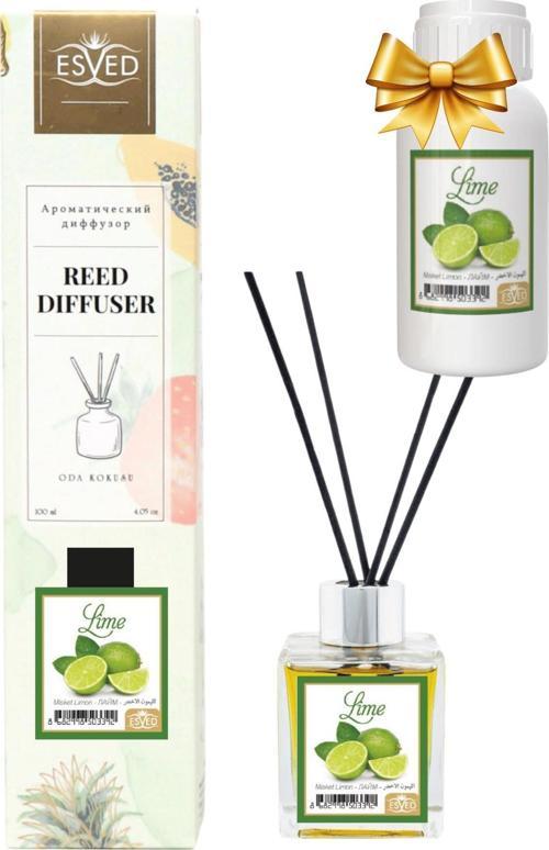 Misket Limonu Kokusu 100 Ml Çubuklu Oda Kokusu Yedek Dolum Şişesi Hediyeli