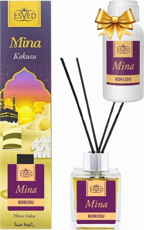 Mina Kokusu 100 Ml Çubuklu Oda Kokusu Yedek Dolum Şişesi Hediyeli