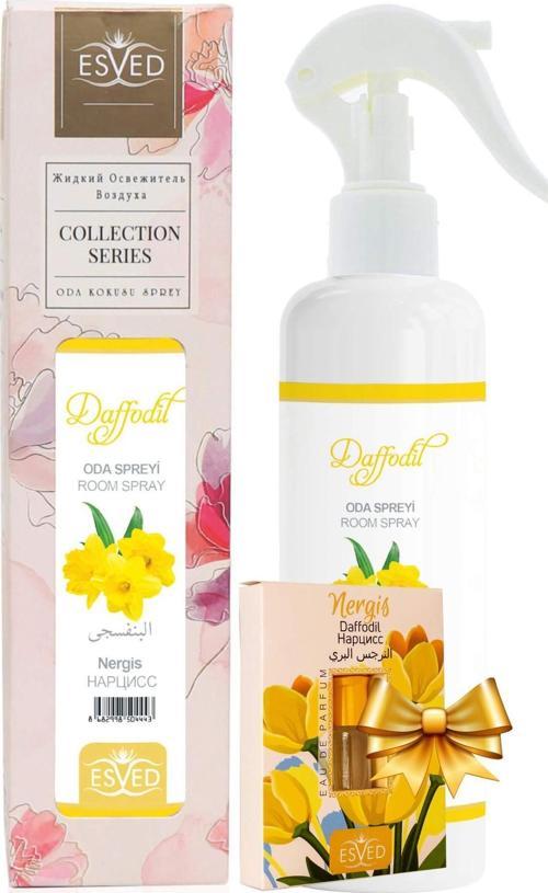 Nergis Kokusu Sprey 400 Ml. Nergis Kokusu Parfüm Esansı 3Ml. Hediyeli