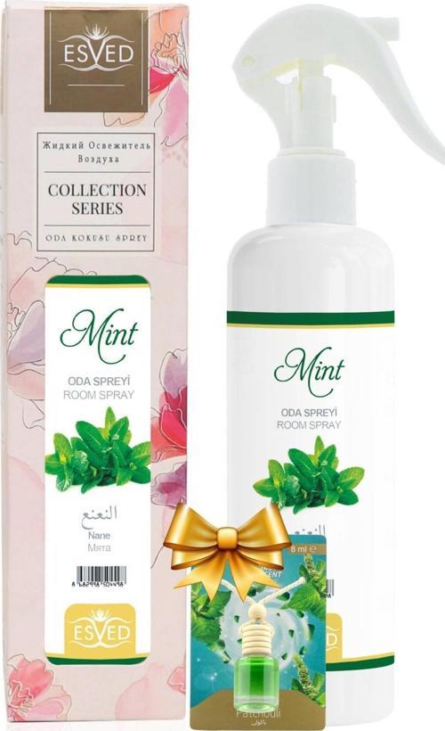 Nane Kokusu Sprey 400Ml. Nane Kokusu Araba Kokusu 8Ml. Hediyeli