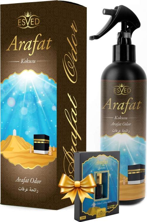 Arafat Kokusu Sprey 400 Ml. Arafat Kokusu Parfüm Esansı 3Ml. Hediyeli