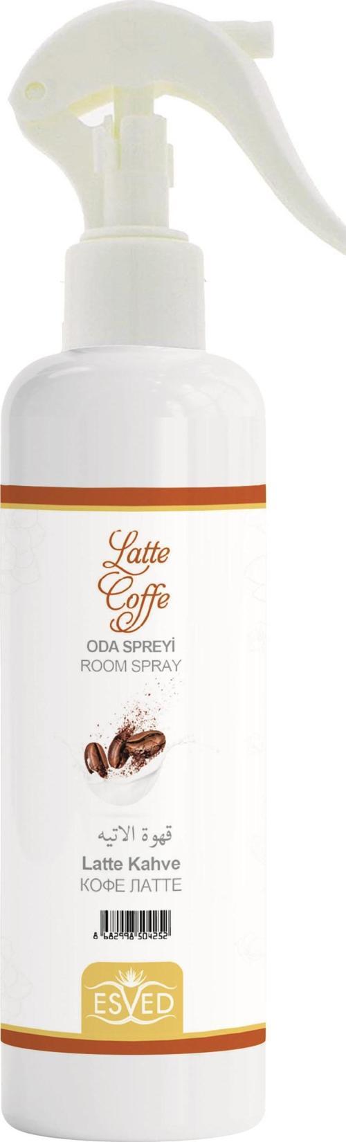 Latte Kahve Kokusu Oto Kokusu Spreyli Araç Oda Ve Ortam Kokusu 400 Ml Kalıcı Uzun Ömürlü